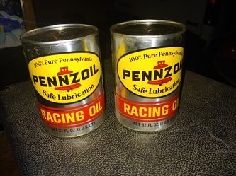 Pennzoil Racing Oil Collectible