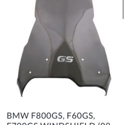 BMW F800GS, F650GS, F700GS WINDSHIELD (08-17)