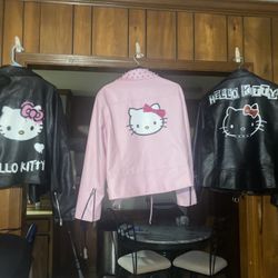 Kill Dolls Hello Kitty Motorcycle Jackets