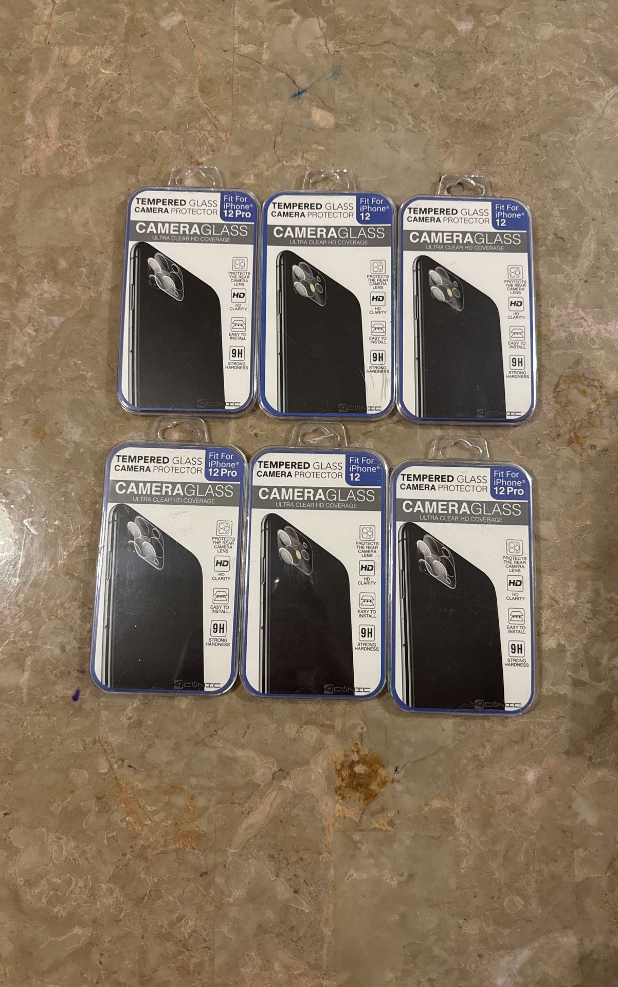 Tempered Glass Camera Protector, Fit For IPhone 12, iPhone 12 Pro