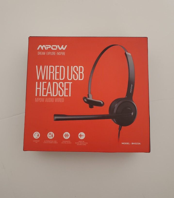 $5  Brand New USB Headset 