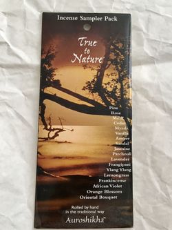 AUROSHIKHA INCENSE 18-PIECE FRAGRANCE SAMPLER