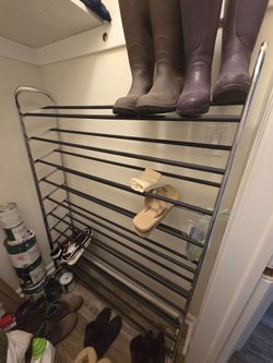 Shoe Rack - Fits 50 Pairs