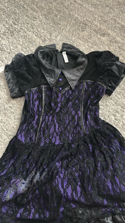 Purple witch costume