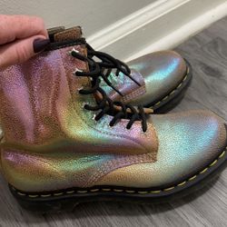 Dr. Martens Gold Boots