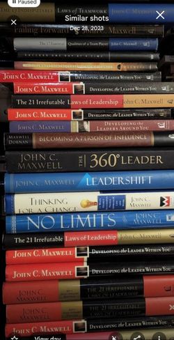 John maxwell Books, $7 - $10 each, Tap Twice To See Full pic7
