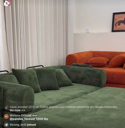 79” “Boneless” Sleeper Sofa