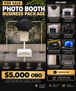 Photo Booth Business Package Complete Setup