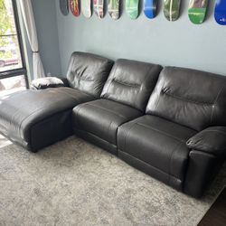 L Shape Recliner Couch 