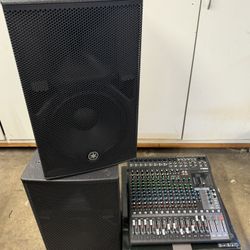 Yamaha Powered PA System