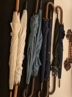 Eight collectors umbrellas