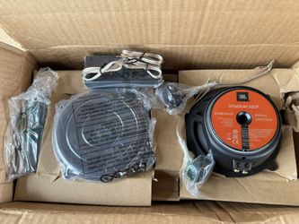 JBL 5 1/4" Step-up Car Audio Component Speaker System NO Grill, Black