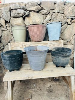All pots planters  plastic