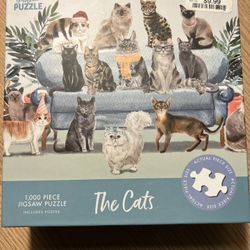FREE The Cats 1000 Piece Puzzle 