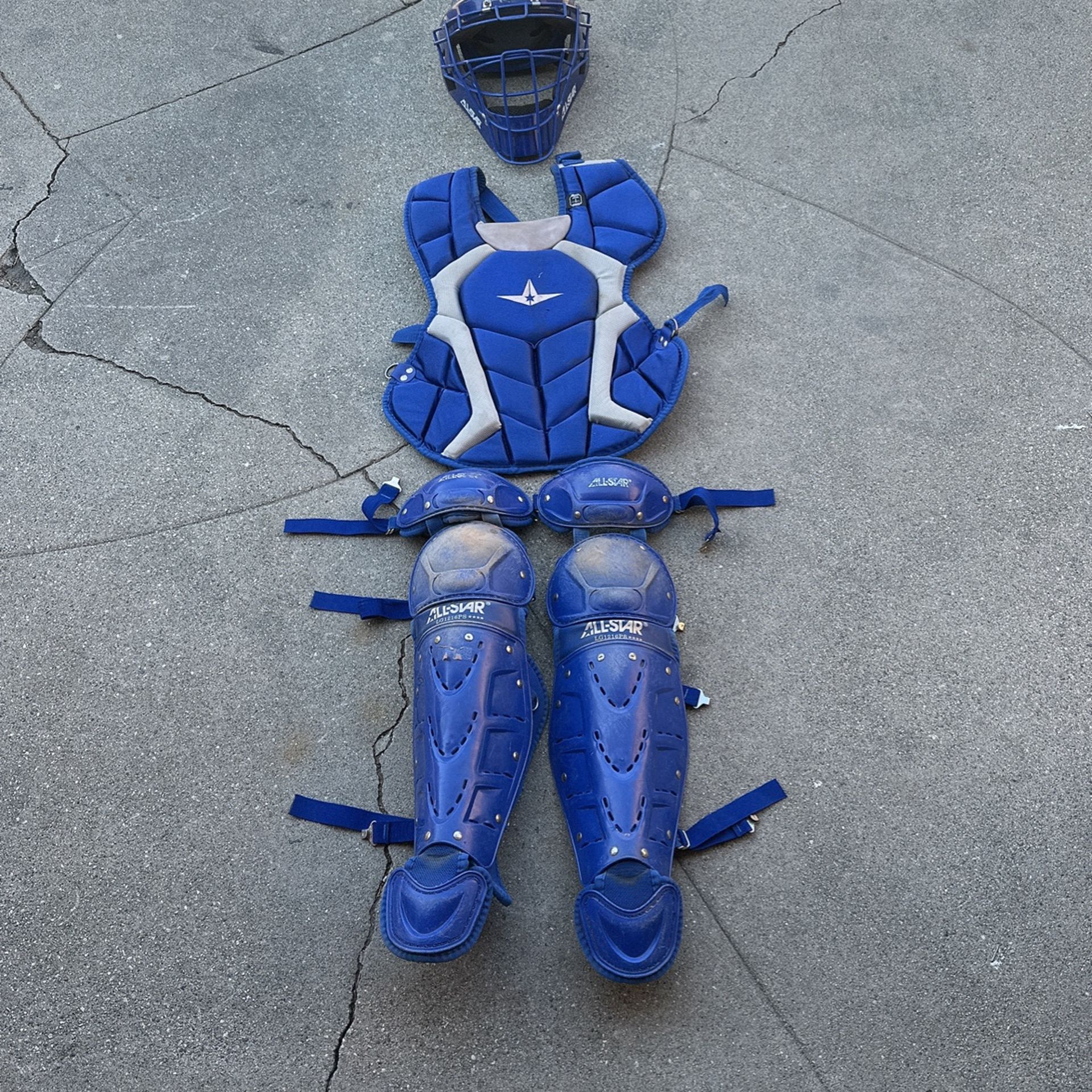 Blue AllStar Adult Catchers Gear for Sale in Downey, CA OfferUp