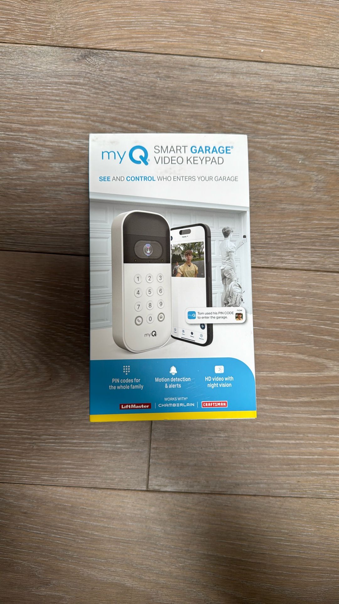 MyQ Smart Garage Video Keypad