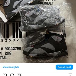 Jordan 7 Bordeaux Size 12