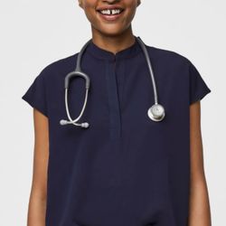 Navy Blue Figs Scrub Set  QTY 4 