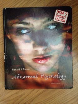 Abnormal Psychology 8th Edition DSM 5