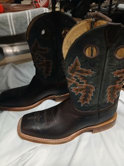 Sq.Toe Justin Western Boots size 11