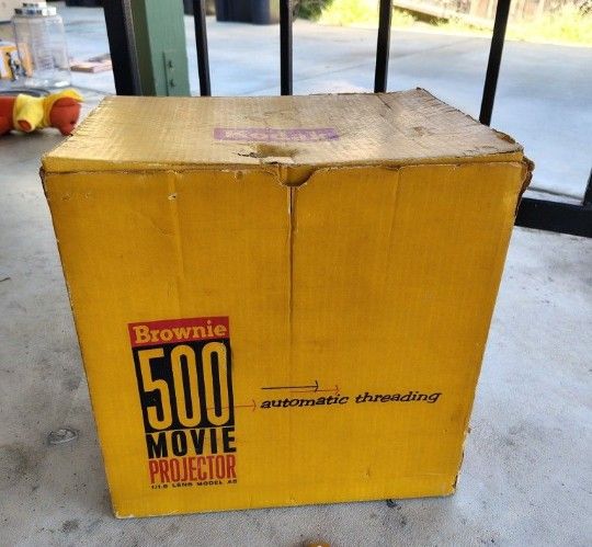 Vintage Kodak Brownie 500 Movie Projector