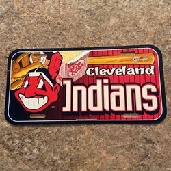 Indians License Plate
