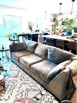 Big, comfy sofa