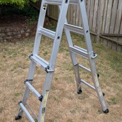 Gorilla Ladders AL-13 13' Aluminum 4-in1 13-Position Ladder 