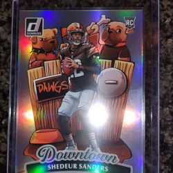 Shedeur Sanders Donruss Downtown Case Hit!