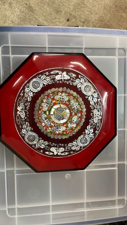 1930’s Chinese Lacquer Sweetmeat Set