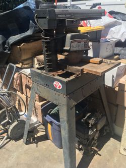 Craftsman 10” Radial arm saw with stand