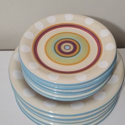 Multicolor Plates Set