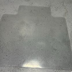 clear carpet chair mat!