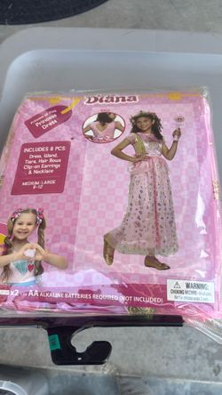 Princess of Play Diana Princess Dress 8-Piece Set