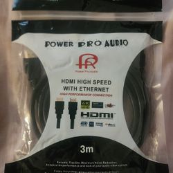 HDMI HIGH SPEED WITH ETHERNET NEVER USED PICKUP ONLY 