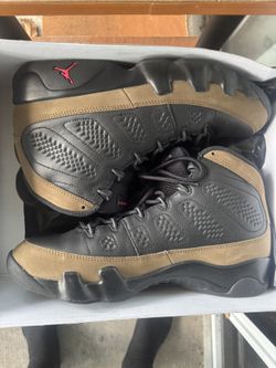 Jordan 9 Retro olive