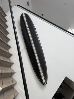 surf board art piece