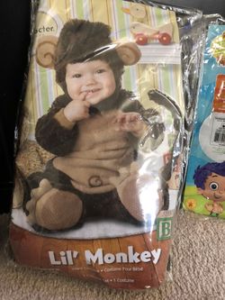 Infant Lil Monkey Halloween Costume