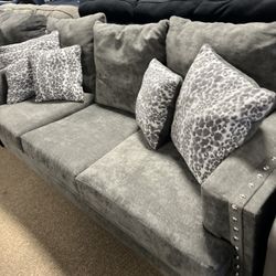 Brand New Stunning Nice Couch And Loveseat! 