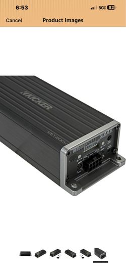 Kicker KEY200.4 Smart 4-Channel Amplifier with built-in DSP