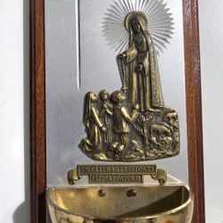 Brass Fountain of Our Lady of Fatima