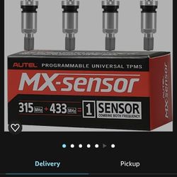 4 Pcs Autel Programmable Tire Pressure Monitoring Sensor 300030
