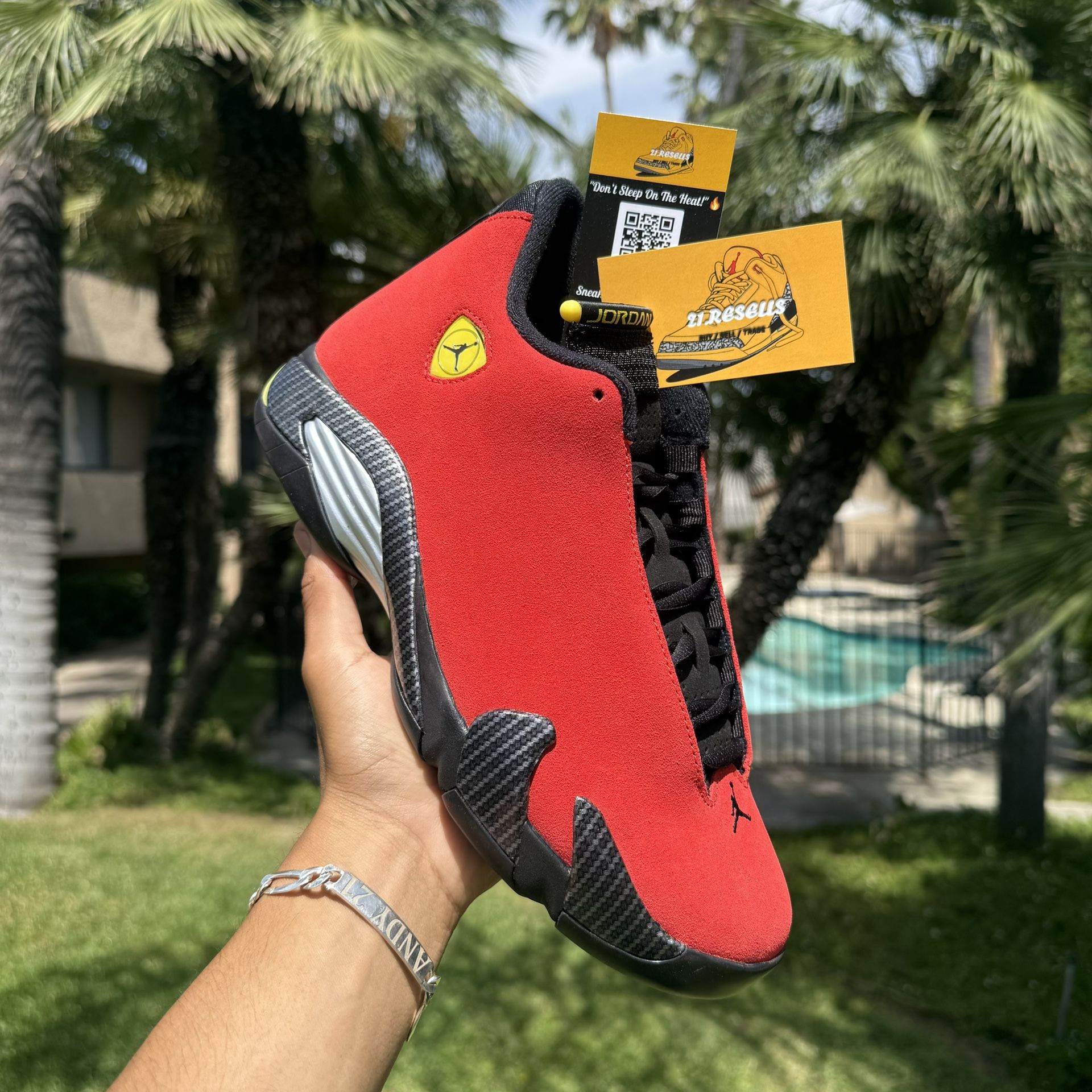 Jordan 14 Retro ‘Ferrari’ 2025 Men / Women Sneakers / Shoes