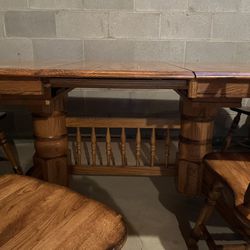 Amish Made Oak Table 