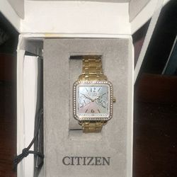 Women’s Mother Of Pearl Eco Drive Watch