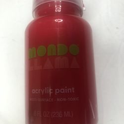 Mondo Llama Acrylic Paint Multi-Surface Nontoxic 8oz