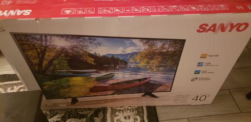Sanyo 40" tv 1080p LED brand new
