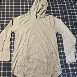 Pacsun Long Sleeve Shirt / Hoodie & Pockets / Size L  / Longer Fit 