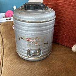 1970s Water Canteen With Cups 