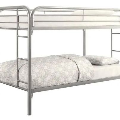 Twin Over Twin Bunk Bed With 2 Mattress $299 Only